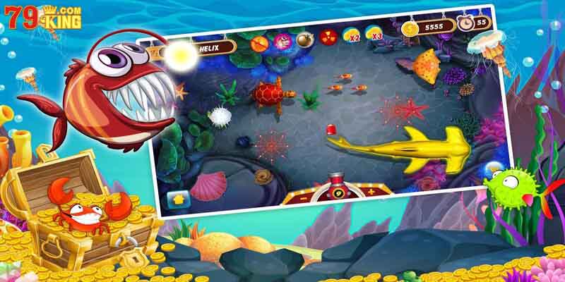 Bắn cá bingo với đa dạng vũ khí và boss khổng lồ