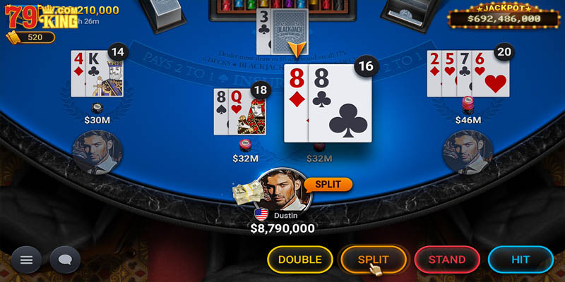 Chiến thuật sử dụng phổ biến đếm và chia trong Blackjack