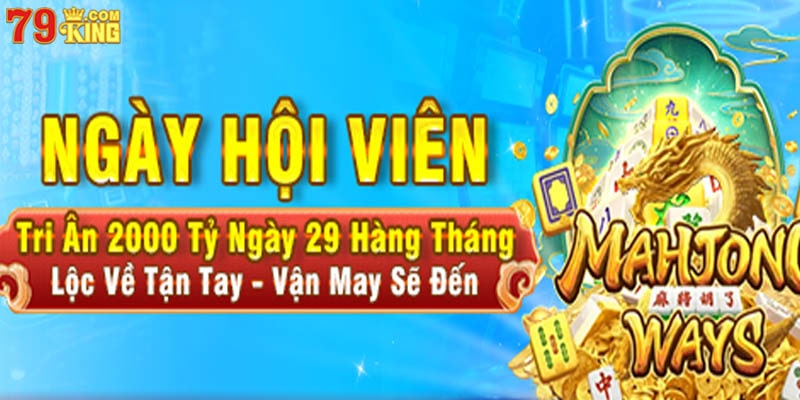 Khuyến mãi đặc biệt dành riêng cho hội viên thân thiết của nền tảng