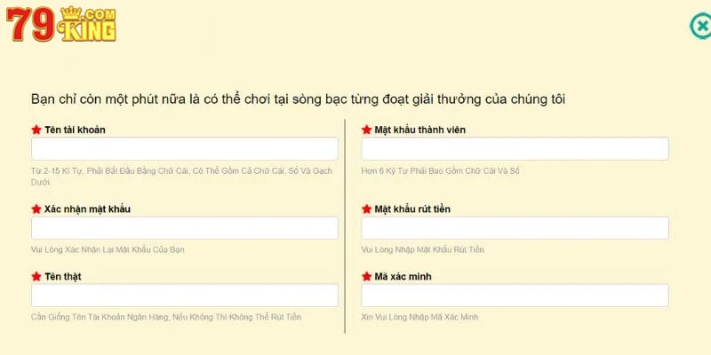 Tạo tài khoản để gia nhập nhà cái siêu dễ